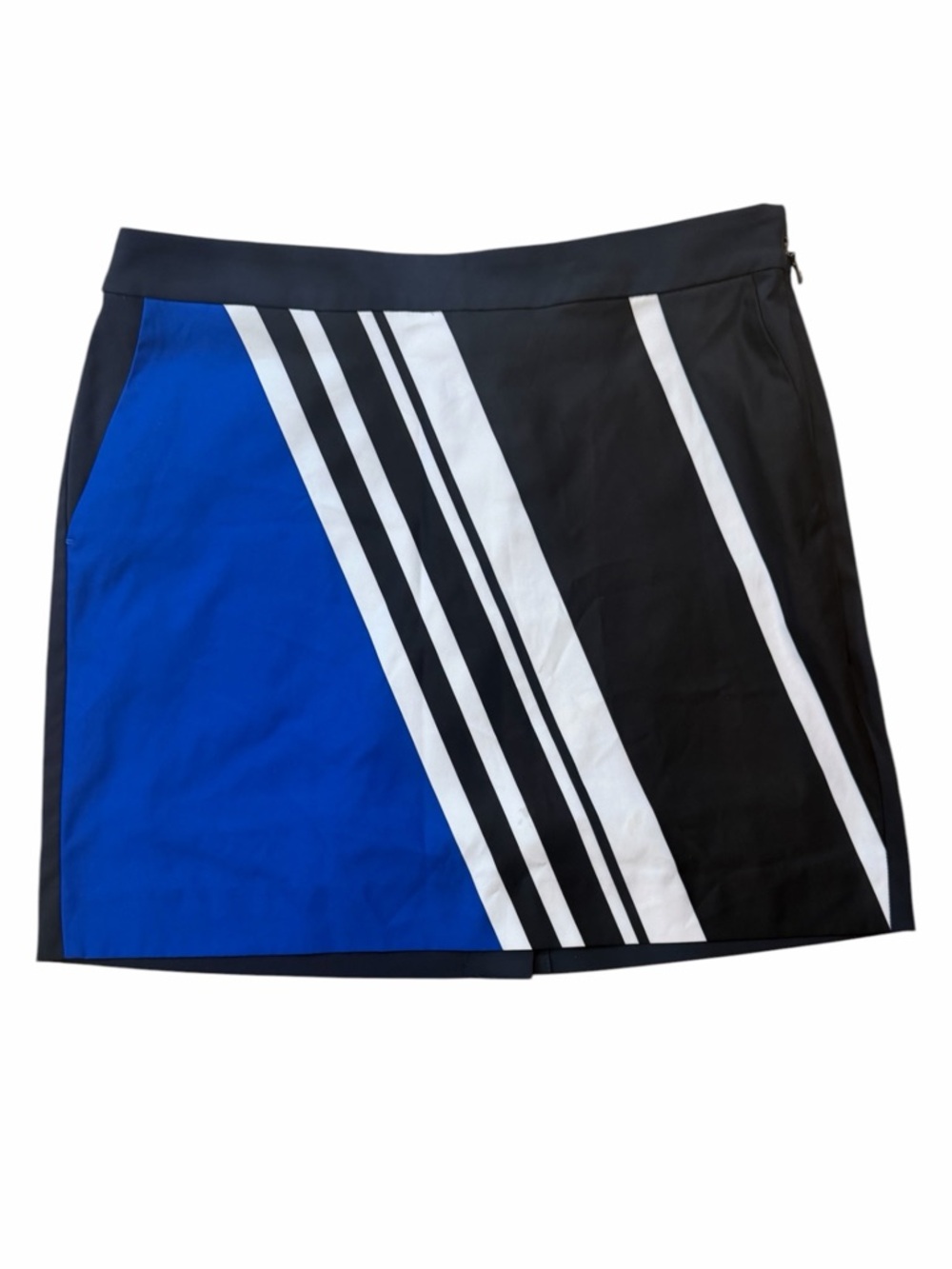 Ralph Lauren Polo Golph Colorblock Athletic Skort in Blue, Black & White